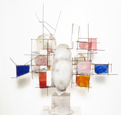 Manolo Valdés, Alabastro con colores, 2019